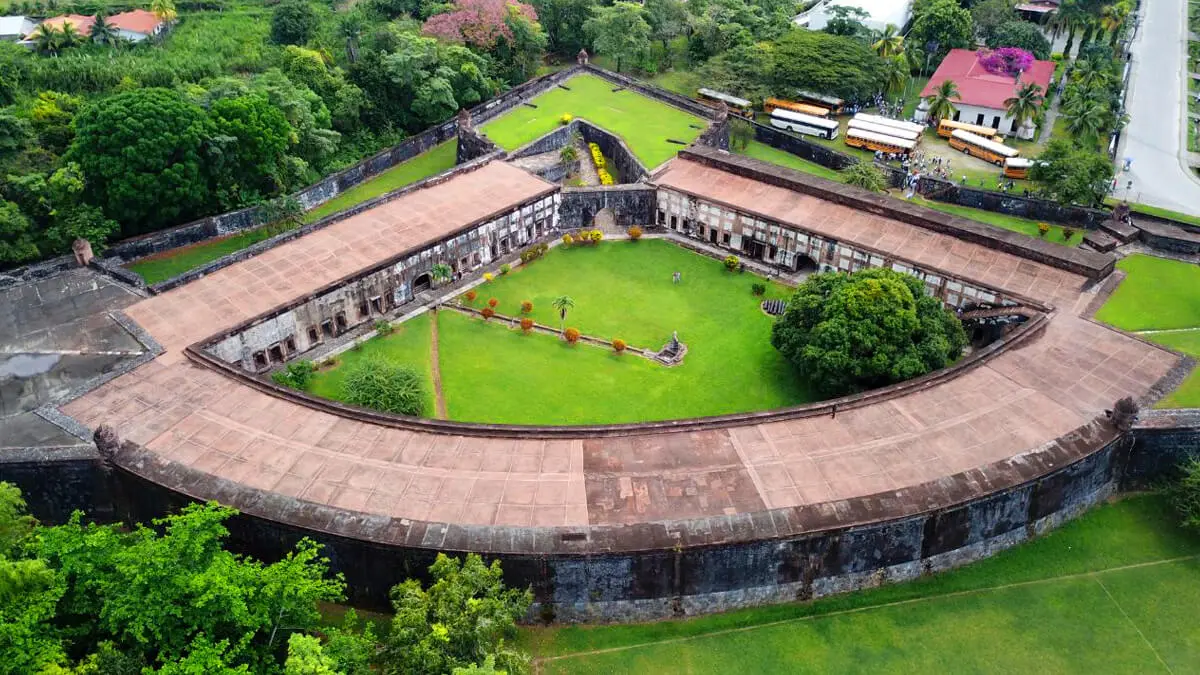 Tourism in the Fortress of San Fernando de Omoa
